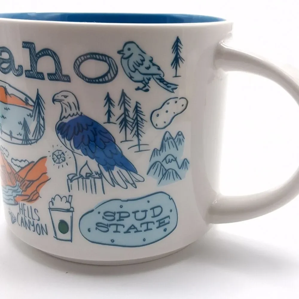 Starbucks Been There Series Idaho Across The Globe Collection Coffee Mug 14oz